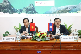 Lao-Vietnamese Officials Hold Meeting on Cross-Border Collaboration Between Protected Areas